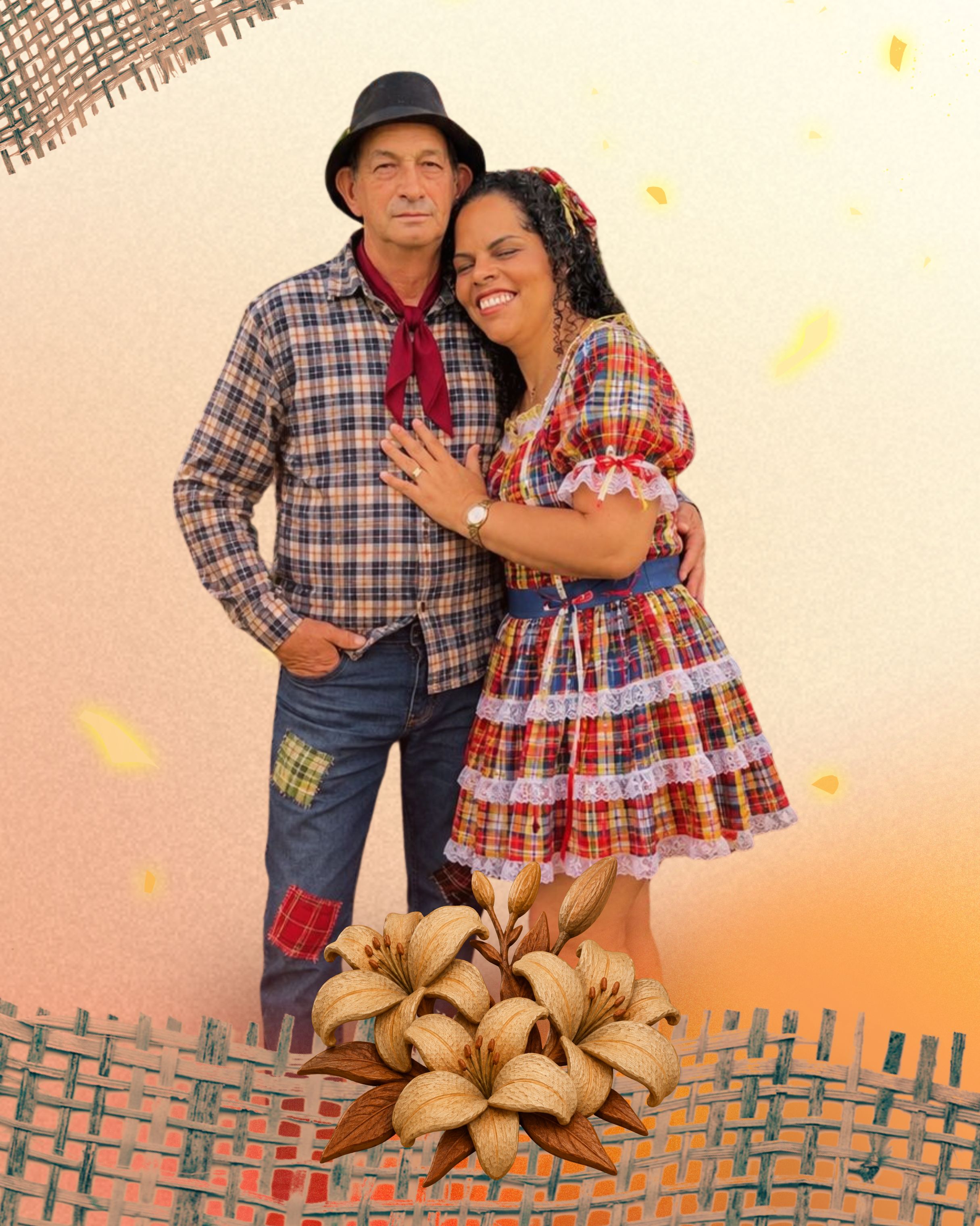 Miguel Lázaro Rodrigues e Gislaine Aparecida Correia Rodrigues
